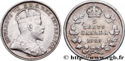 CANADá
 5 Cents Édouard VII ‘Maple” 1909 