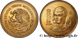 MEXICO 1000 Pesos aigle mexicain / la soeur Juana de Asbaje 1990 Mexico AU 