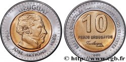 URUGUAY 10 Pesos José Gervasio Artigas, libérateur de l Uruguay 2000 MRC Winnipeg