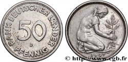 ALLEMAGNE 50 Pfennig “Bank deutscher Länder” 1949 Munich TTB 
