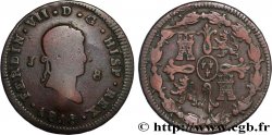 ESPAGNE 8 Maravedis Ferdinand VII  1818 Jubia