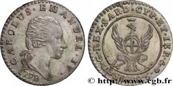 ITALIE - SAVOIE - DUCHÉ DE SAVOIE - CHARLES-EMMANUEL IV 2,6 Soldi 1798 Turin