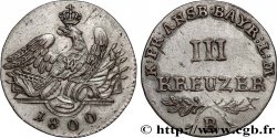 GERMANY - KINGDOM OF PRUSSIA - FREDERICK-WILLIAM III 3 Kreuzer  1800 Bayreuth