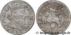 POLOGNE - ROYAUME DE POLOGNE - SIGISMOND III VASA Grosz Litewski 1626 Vilnius