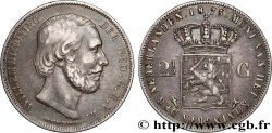 PAESI BASSI 2 1/2 Gulden Guillaume III 1873 Utrecht