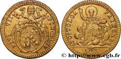 ITALY - PAPAL STATES - PIUS VII (Barnaba Chiaramonti) Doppia en or 1803-1804 Rome XF 