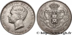 PORTUGAL 500 Réis Manuel II 1908 