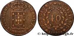 PORTUGAL 1 Pataco (40 Réis) Michel Ier 1830 