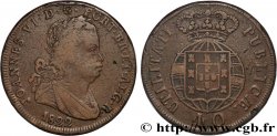 PORTUGAL 1 Pataco (40 Réis) Jean VI (Joao) 1822 