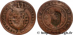 ANGOLA 1/2 Macuta Joseph avec contremarque de 1837 1770 