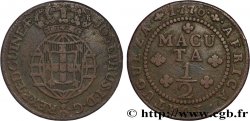 ANGOLA 1/2 Macuta Joseph  1770 