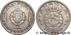 ANGOLA 10 Escudos 1955 