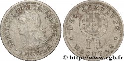 ANGOLA 10 Centavos - II Macutas monnayage colonial Portugais 1928 