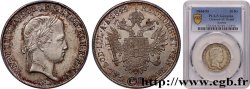 ITALIA - REGNO LOMBARDO-VENETO - FERDINANDO I 20 Kreuzer  1844 Milan