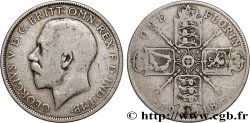 ROYAUME-UNI 1 Florin Georges V 1918 
