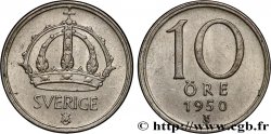 SWEDEN 10 Ore 1950  AU 
