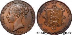 JERSEY 1/13 Shilling Reine Victoria 1861 