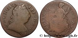 UNITED KINGDOM 1/2 Penny Georges III 1775 Londres