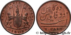 INDIA 10 Cash Madras East India Company 1808 