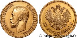 RUSSIA - NICHOLAS II 10 Roubles  1901 Saint-Petersbourg