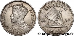 FIDJI 1 Shilling Georges  V 1935 