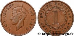 HONDURAS BRITANNIQUE 1 Cent Georges VI 1949 