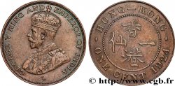 HONG KONG 1 Cent Georges V 1924 