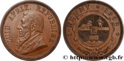 AFRIQUE DU SUD 1 Penny président Kruger 1892 