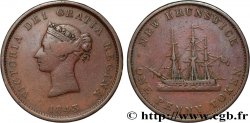 CANADA 1 Penny Token NEW BRUNSWICK 1843 