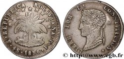 BOLIVIA 4 Soles Bolivar 1856 Potosi