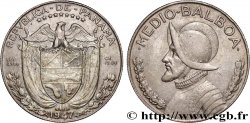 PANAMA 1/2 Balboa Vasco Nunez de Balboa 1947 