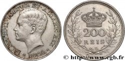 PORTUGAL 200 Reis Emmanuel II 1909 