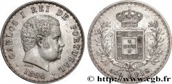 PORTUGAL - KINGDOM OF PORTUGAL - CARLOS I 500 Reis  1896 