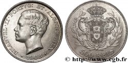 PORTUGAL 500 Réis Manuel II 1908 