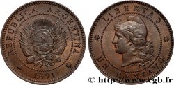 ARGENTINE 1 Centavo 1891 