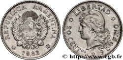 ARGENTINE 20 Centavos 1882 