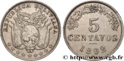 BOLIVIA 5 Centavos  1892 Potosi