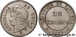 CILE 1 Centavo 1871 Santiago