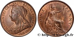 ROYAUME-UNI 1 Penny Victoria “old head” 1895 