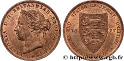 JERSEY 1/24 Shilling Victoria 1877 Heaton