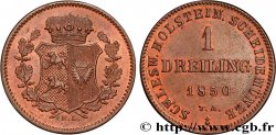 GERMANY - SCHLESWIG-HOLSTEIN 1 Dreiling  armes 1850 