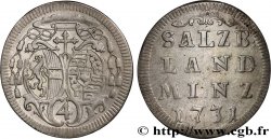 AUSTRIA - SALZBURG 4 Kreuzer au nom de Leopold Anton von Firmian 1731 