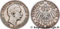 ALLEMAGNE - ROYAUME DE PRUSSE - GUILLAUME II 5 Mark  1902 Berlin