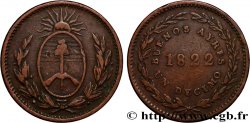ARGENTINE 1 Decimo Buenos Aires 1822  TTB 