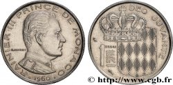 MONACO Essai de 1 Franc Rainier III 1960 Paris