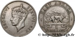 EAST AFRICA (BRITISH) 1 Shilling Georges VI 1949  XF 