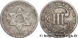 ÉTATS-UNIS D&nbsp;AMÉRIQUE 3 Cents 1852 Philadelphie