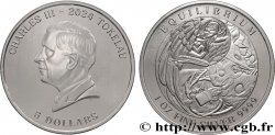 ARGENT D INVESTISSEMENT 1 Oz - 5 Dollars Equilibrium 2024 