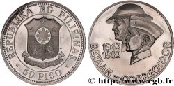 PHILIPPINES 50 Piso 40e anniversaire des batailles de Bataan-Corregidor 1982 Franklin Mint