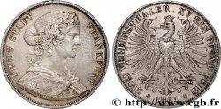 ALEMANIA - CIUDAD LIBRE DE FRáNCFORT 2 Thaler 1861 Francfort